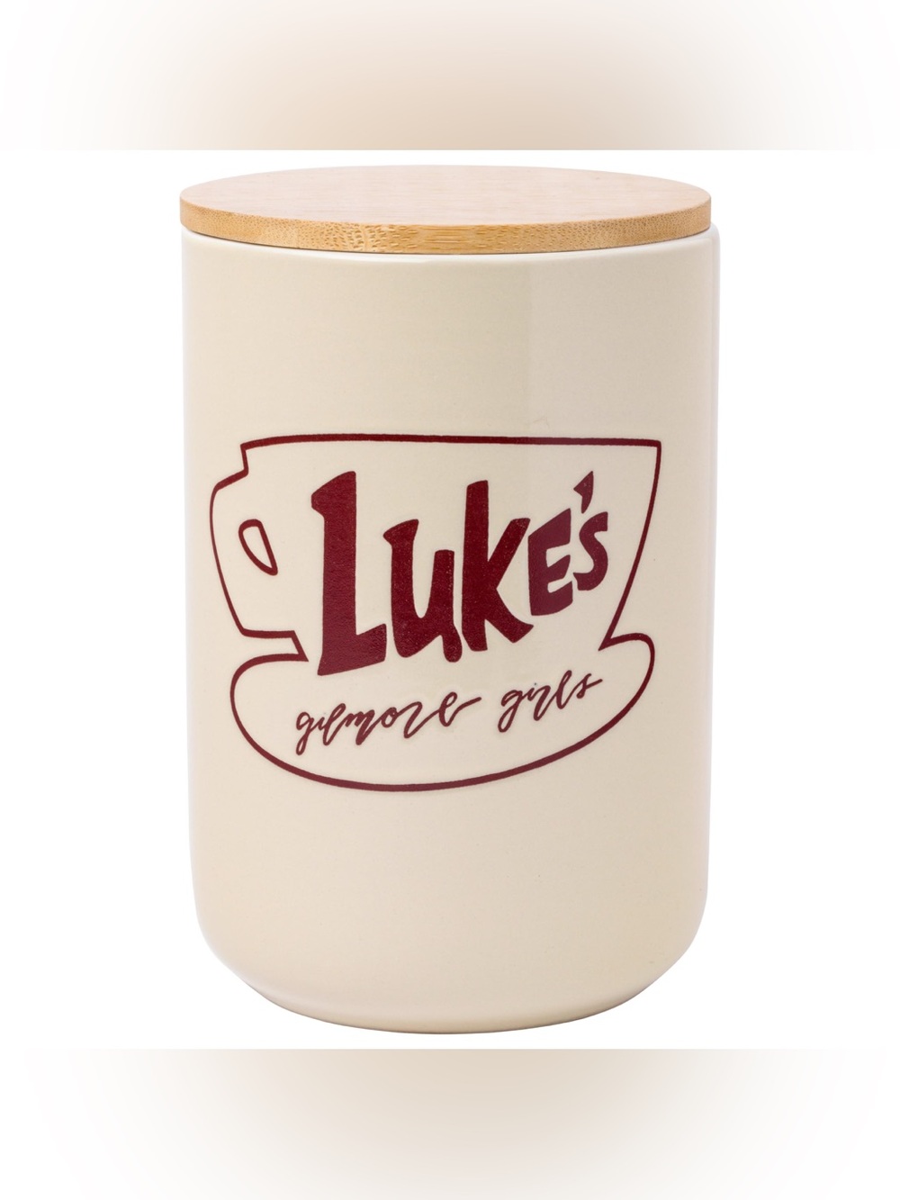 NEW - Gilmore Girls Luke’s Diner Ceramic Canister